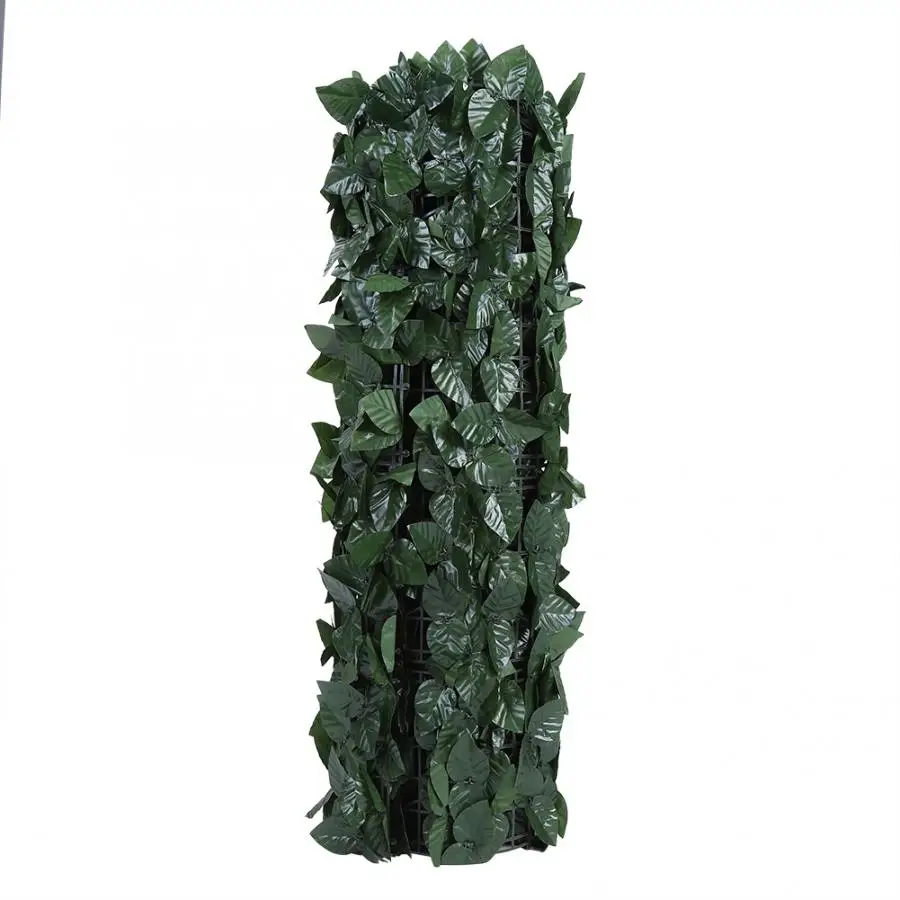 1x3 м пластиковые искусственные листья изгороди имитация зеленого листа газон сад стены искусства украшения Свадебные украшения дома - Цвет: 2