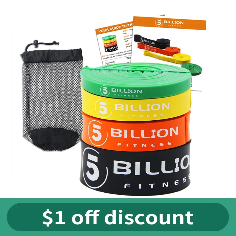 

2015 Hot Selling Fitness Equipment CrossFit Loop 6pcs a set Pull Up Fitness Resistance Bands Rubber Expander Band For Training