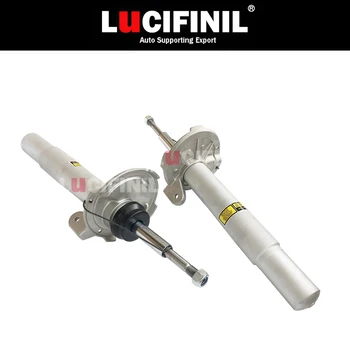 

LuCIFINIL 2PIN Suspension Spring Front Shock Absorber With EDC Fit BMW E66 E65 31316777671 31316777672