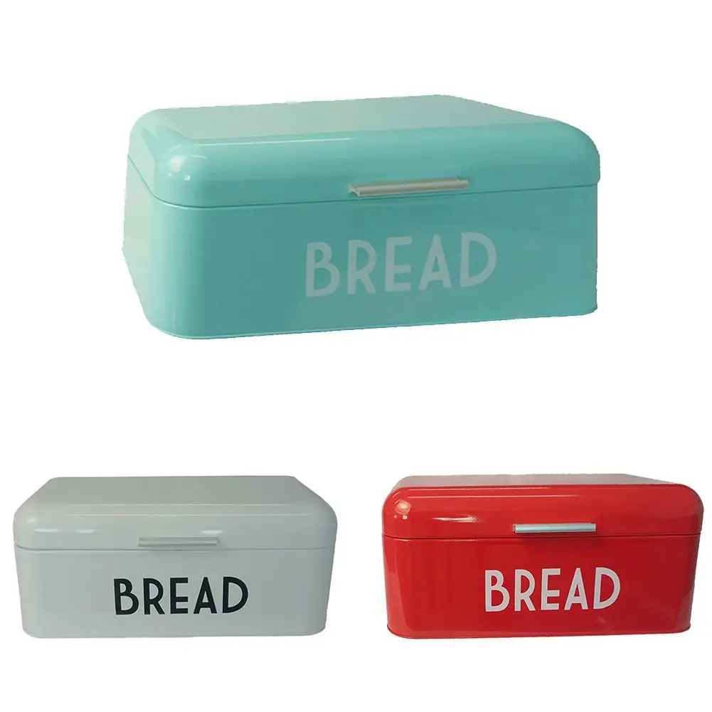 Best Price Kitchen Bread Box Metal Storage Case European Style Retro Bread Pastry Kitchen Storage Container 3 Colors For Choose Best Price Kitchen Bread Box Metal Storage Case European Style Retro Bread Pastry Kitchen Storage Container 3 Colors For Choose