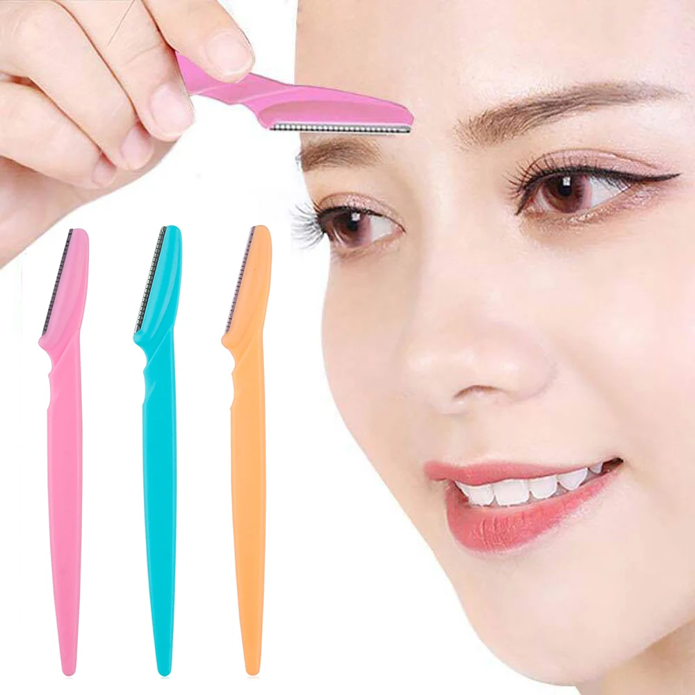 Profession Eyebrow Razor Hair Face Facial Remover Shaper Dermaplaning Epilator Eye Brow Razors Blade Makeup Tool for Women Man