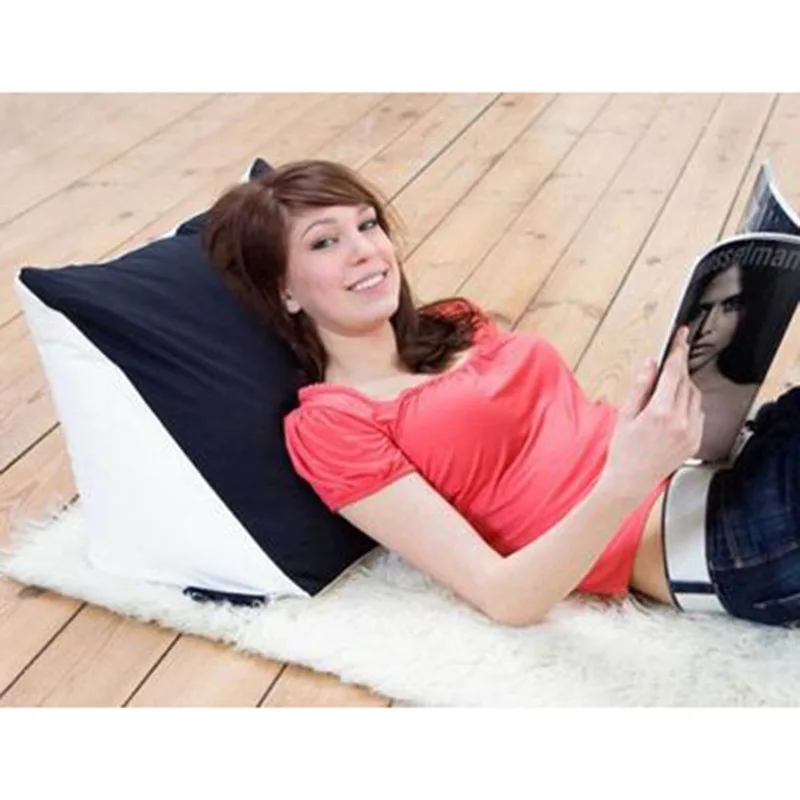 

Comme la vie Dream Rhombus Wedge Back Cushion Casual Outdoor Beach Cushion Software Grains Triangular Pillow Manufacturers Whole