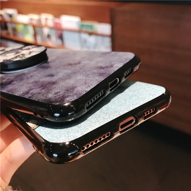 best flip cover for xiaomi Giá Đỡ Chiếc Nhẫn Đứng Ốp Lưng Điện Thoại Xiaomi Mi 8 8se 9 9se 9T 5X A1 6 6X A2 Lite lưu Ý 2 Max 3 Pro Phối 2S Hoa Mềm Mại Ốp Lưng Silicon xiaomi leather case case