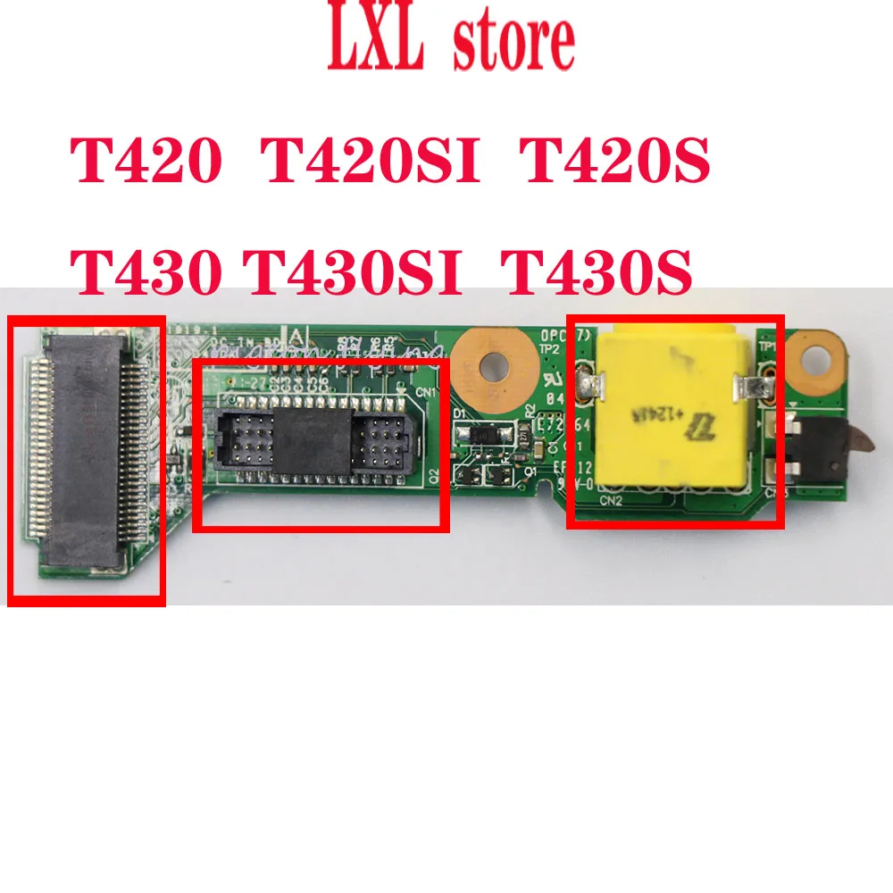 Новый 55.4QZ04 001G 55.4KF04 для lenovo ThinkPad T420 T430 T420S T430S ноутбук Sub Card DC-in DC плата FRU 04W3997 04W1699 |