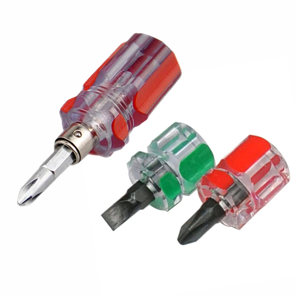 Mini Multifunction 2in1 Dual Interchangeable Function Cross Shaped