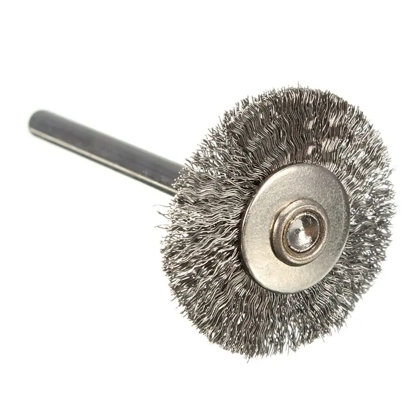 

20x Stainless Steel Wire Wheel Brushes For Die Grinder Rotary Tools New