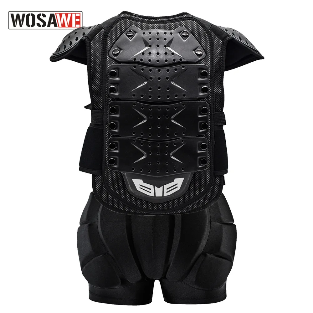 Children Body Armor Skateboarding Skiing Cycling Shorts Vest Bike Downhill Clothes Motorcycle Protection Clothes Kids Mtb Armor