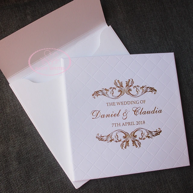 Wedding Invitations, Elegant Customizable Designs