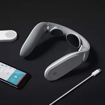

Electric Tens Pulse Massager Neck Massager Mijia APP Control 42 Degree Hot Compress Massager Neck Pain Relief Body Relaxing Gift