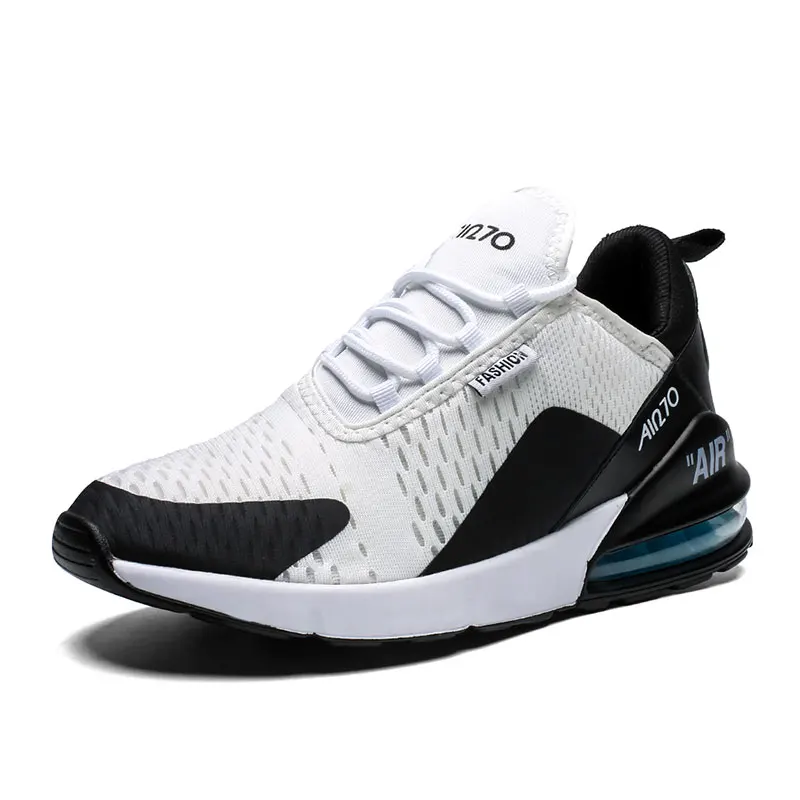 Black White Летняя обувь; мужские кроссовки; Zapatillas Deportivas Hombre; модная дышащая повседневная обувь; Sapato Masculino Krasovki - Цвет: Black White