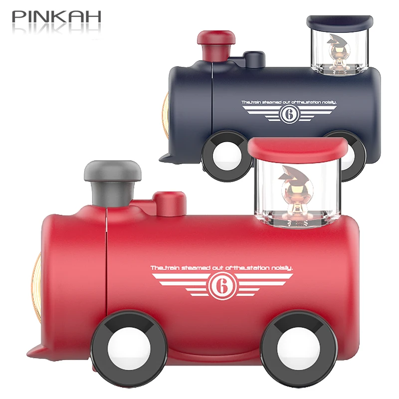

Pinkah Children's Vacuum Flask 290ml Cartoon Train Shape Kid Water Bottle Portable Leak-proof Thermos Creative Cute Kid's Gift