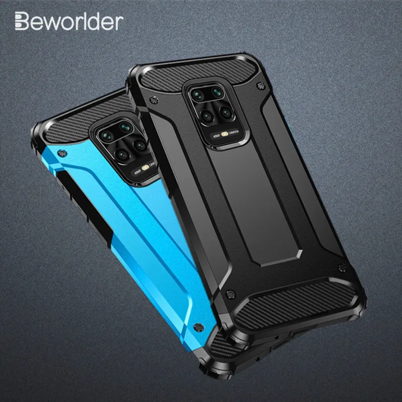 2020 Đối với lưu ý redmi 9 pro lưu ý 9s trường hợp TPU silicone mềm PC cứng Đối với lưu ý redmi 8pro lưu ý 8t note 8 lưu ý 9 pro max bảo vệ cases for xiaomi blue