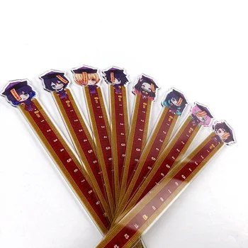 

1Pc Japan Anime Demon Slayer Straight Stationery Ruler DIY Drawing Rulers For Office School Kids Students Stationery