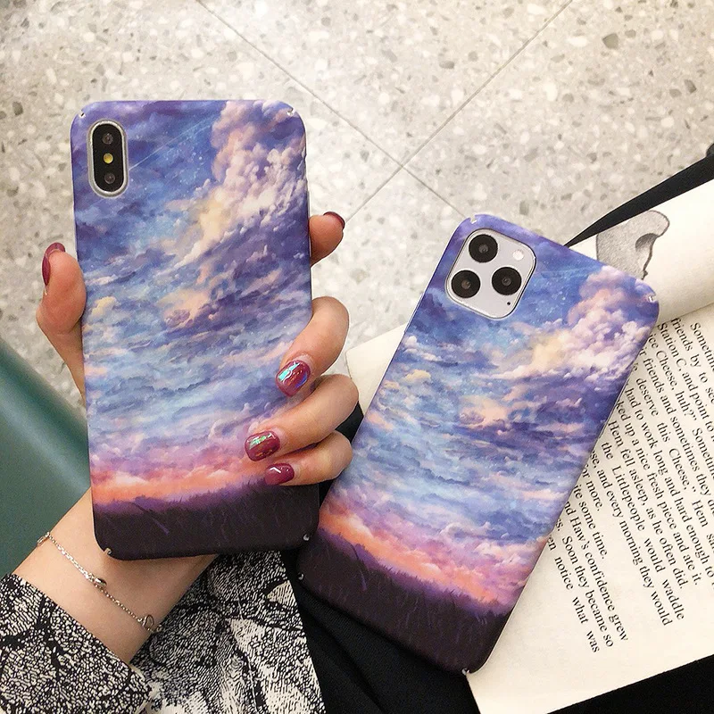 Чехол для iPhone 11 Pro Max 7 8 6S Plus X S XR чехол se 2020 чехлы телефонов милый красочный