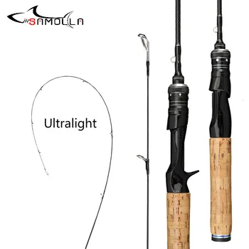 

Carbon Fishing Rods 2019 Spinning Casting Ul Rod Vara De Pesca Ultra Light Rod Canne A Peche Carbonne Olta Kamislari Two Tip UL