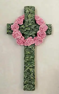

Wreath cross pendant wall hanging wall decoration creative home accessories Christ Jesus teaching gifts Christian gifts