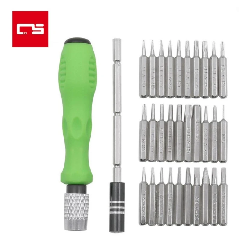 Screwdriver Set Precision Multi-function Magnetical CRV Screw Driver Bit Hardware Repair Torx Hand Tool for Phone Laptop Digital