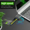 M2 SSD CASE SATA Chassis M.2 To USB 3.0 SSD Adapter For PCIE NGFF SATA M / B Key SSD Disk Box For 2230/2242/2260/2280MM 4