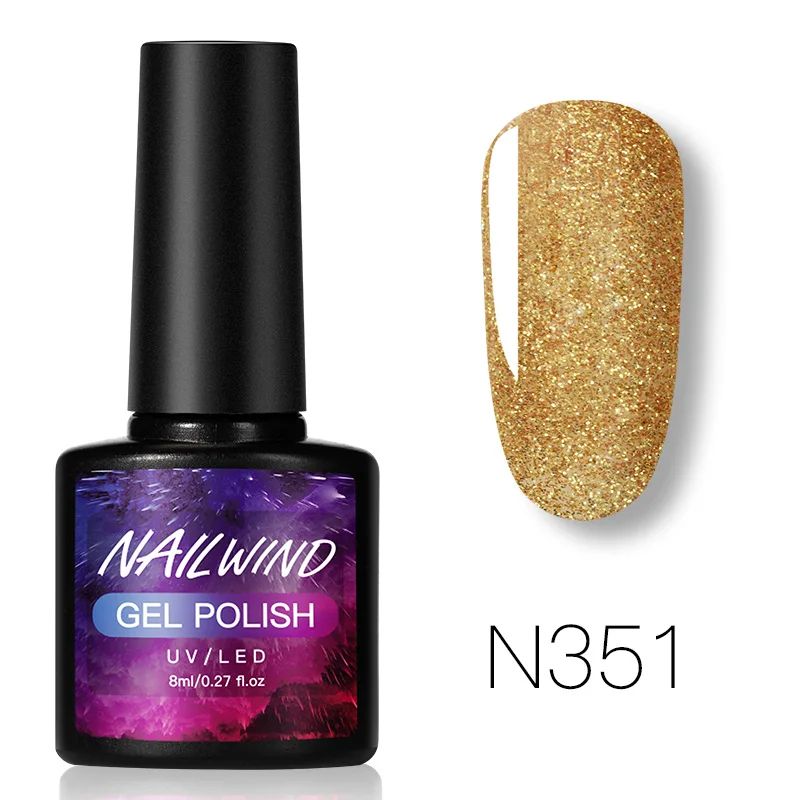 RE17-N351 Гель nailwind лак для ногтей неоновый маникюрный набор для гибридного лака поли расширение база верхнее покрытие УФ Перманентный гель лак для ногтей - Цвет: RE17-N351