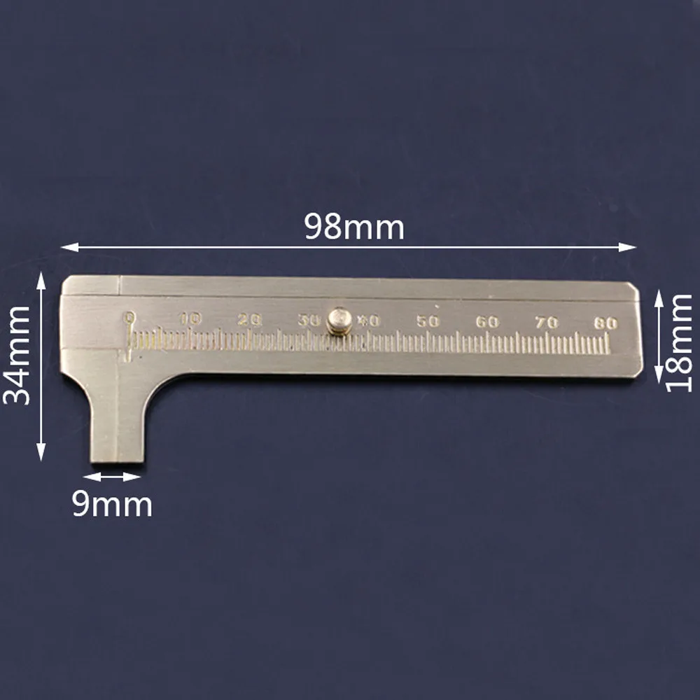 SAFEBET Новинка Высокое качество 80 мм медный сплав суппорт микрометр штангенциркуль, измерительные инструменты кухонный инструмент
