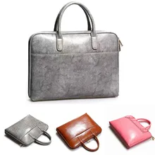 Женский портфель, женская сумка из натуральной кожи, сумка для ноутбука, деловая сумка для документов, Женская Офисная Портативная сумка на плечо для компьютера