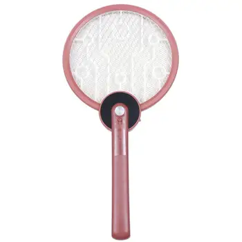 

1 PC Fly Swatter Electrical Foldable Reusable Handheld Mosquito Killer Bug Zapper Light Swatter for Home Bedroom Office