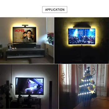 

2M USB LED Light Strip Tape SMD2835 TV Background Decorative No-waterproof