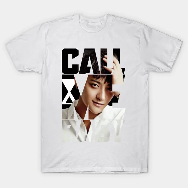 Мужская футболка EXO Tao Call Me Baby с рисунком для женщин и мужчин|Футболки| |