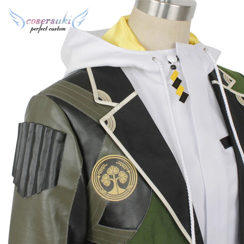 Touken Ranbu онлайн Kuwanago сценическая униформа косплей костюм для Хэллоуина, Идеальный заказ для вас