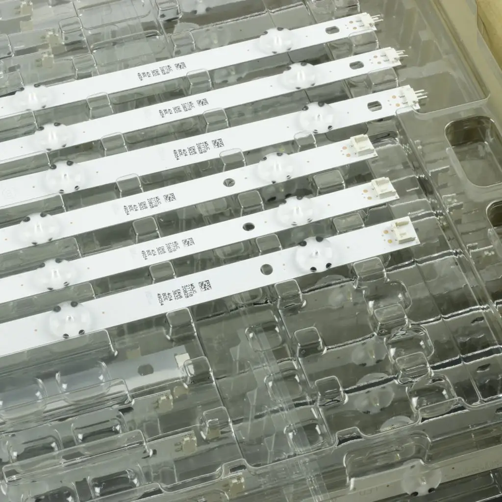 6 PCS LED backlight strip for 49UJ670 49LJ61 49LH61 49UJ635 49UJ651V 49UJ701 49LJ614 HC490DGG-ABSR2-A14X AGF79079002
