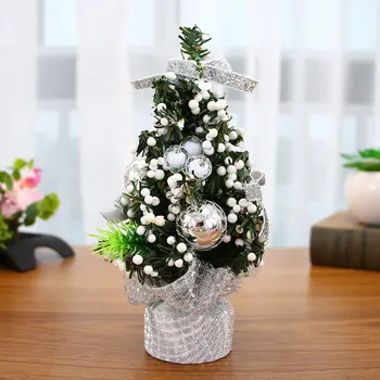 

20cm New Stylish Lovely Funny Fancy Festive Atmosphere Colorful PVC Cloth Mini Christmas Trees for Gift, Table Decoration