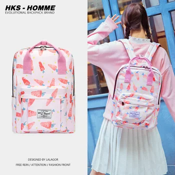 

2020 Backpack Women Backpack Printing Women Shoulder Bag Fashion School Bag For Teenage Girl Children School Backpacks Female