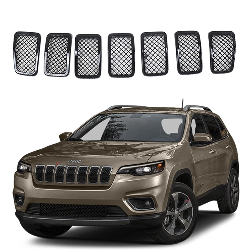 Внешний сетчатый ободок Loyalty для JEEP Cherokee внешнее решетчатое кольцо с решеткой АБС