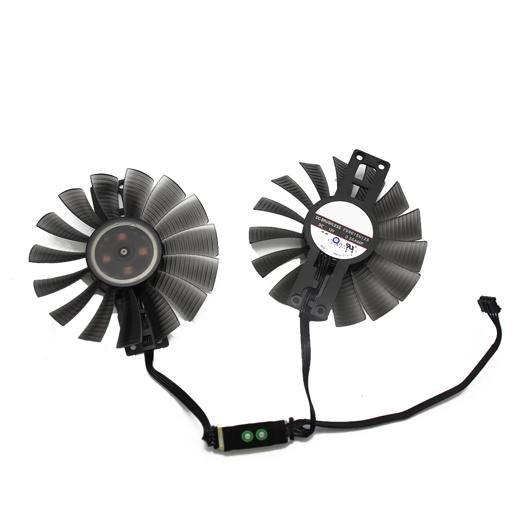 New Original for Palit GAINWARD GTX1060 PHOENIX Graphics cooling fan FD9015U12S DC12V 0.55A