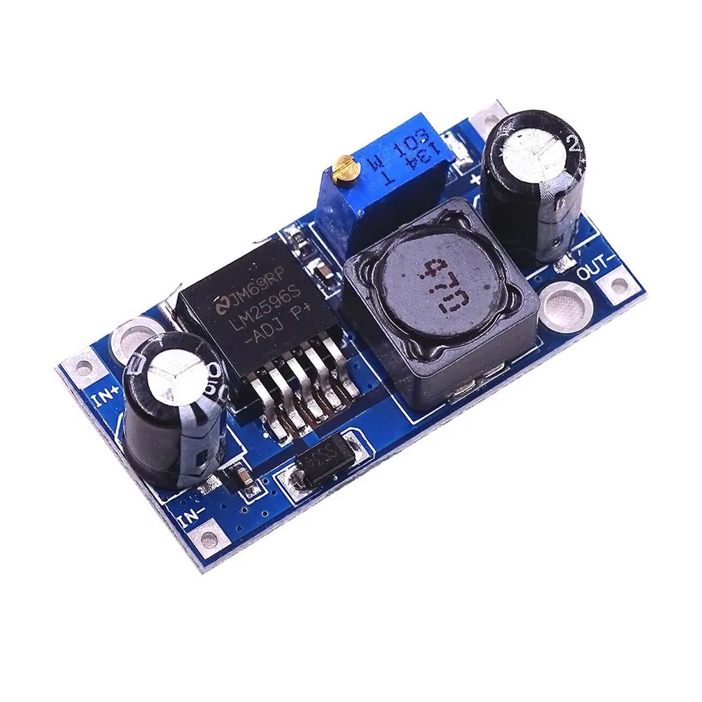

LM2596S DC-DC Step-Down Power Module BUCK 3A Adjustable Buck Module Blue Exquisitely Designed Durable