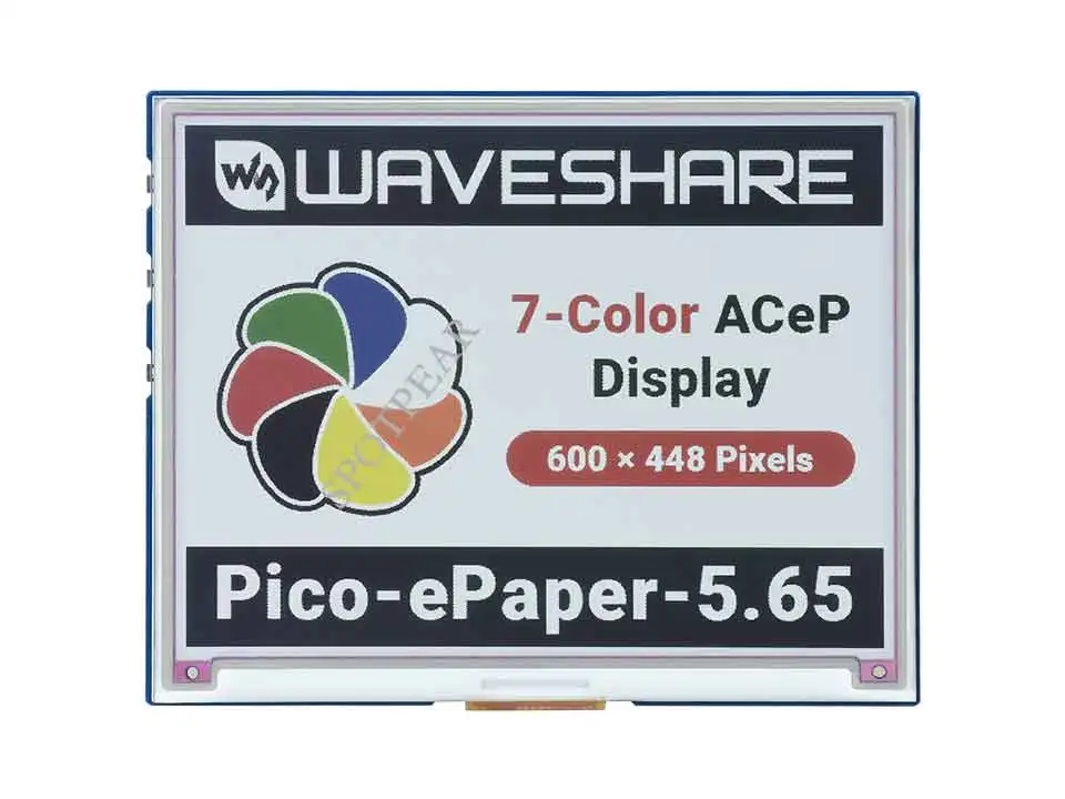 Tela de e-ink raspberry pi pico de