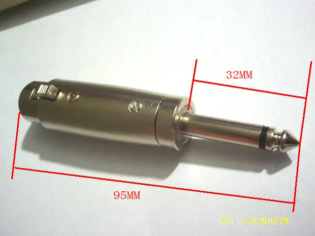4 шт. XLR 3-контактный разъем для 1/" подойдет как для повседневной носки, так микрофон в комплект поставки входит адаптер