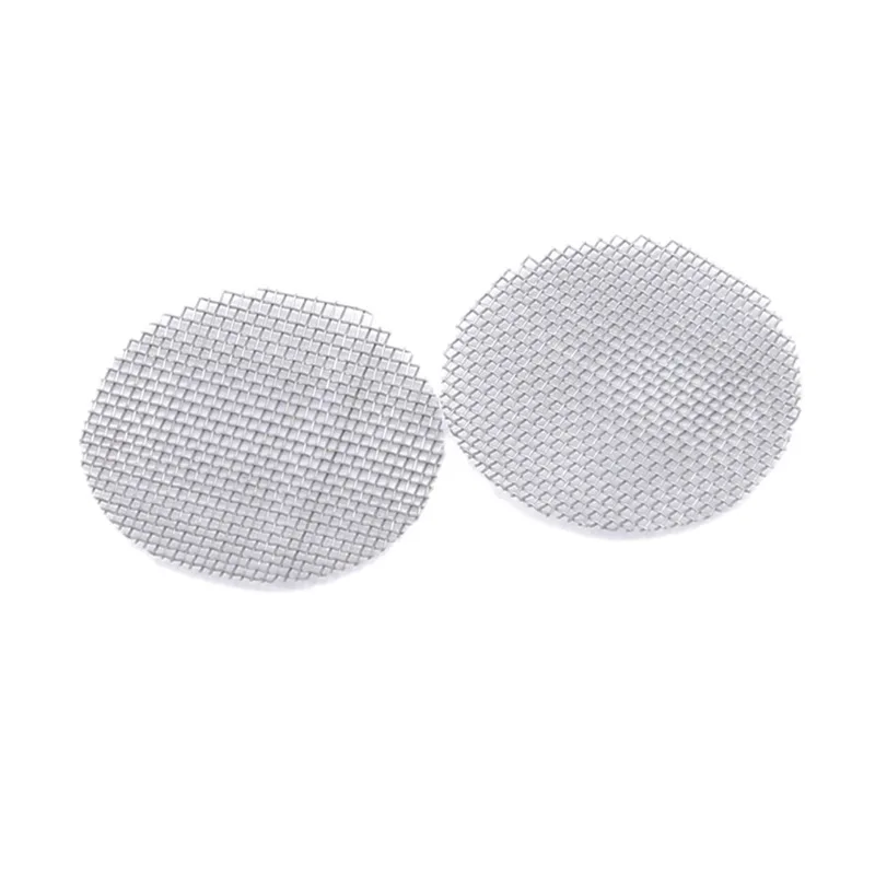 Description Picture 4 of item100 Pcs Pipe Stainless Steel Replacement Filters Meshes Screen Gauze, Hookah Water Pipe Metal Filter Smoking Accessories