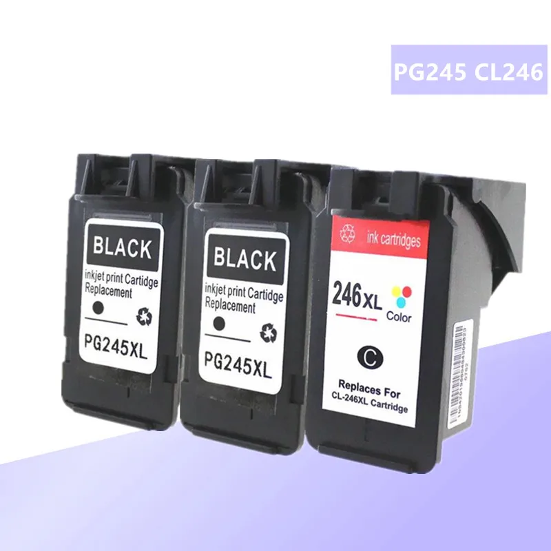 PG-245XL PG245XL PG245 CL246 чернильный картридж для Canon PG 245 PG-245 CL 246 принтера Pixma iP2820 MX492 MG2924