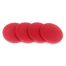 10 шт. ABS воздушные Хоккейные шайбы красный воздушный Хоккей детский стол мини хоккейный диск пневматическая подвеска аксессуары мяч спортивные инструменты