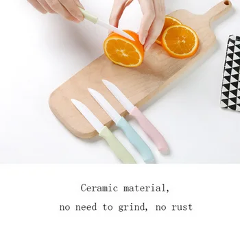 

Kitchen Stainless Steel Fruit Knife Vegetable Sushi Handle Ceramic Mini Fruit Peeling Knife Kitchen Accessories Cooking Tools