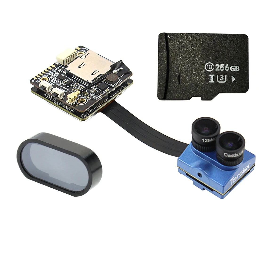 Caddx Tarsier 4K 1200TVL двойной объектив Супер WDR WiFi FPV камера HD Запись DVR Аудио OSD 256GB ND фильтр для Cinewhoop RC Дрон