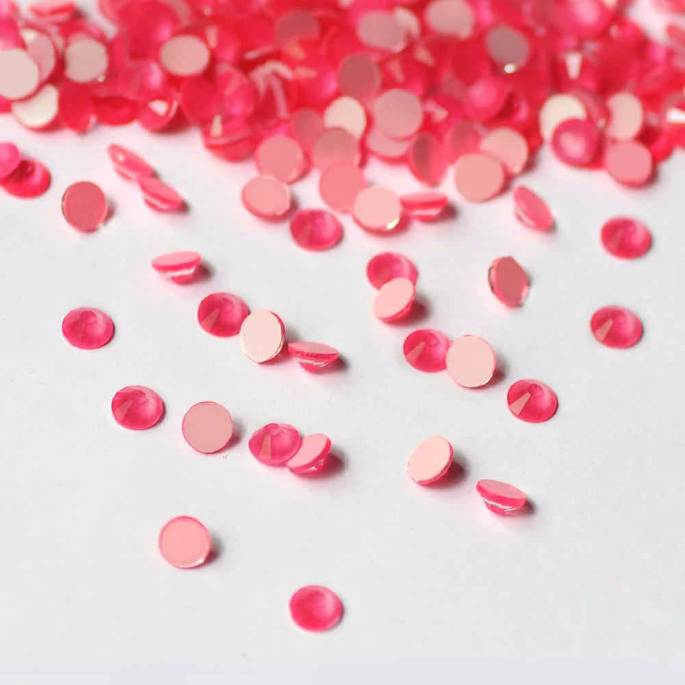 New color SS3-SS30 Rhinestone Flatback Non Hotfix Glue on Nail Art Rhinestones Boutique Top grade Clothes Shoes Bags Decoration
