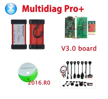 

DHL + Multidiag pro+ new v3.0 green pcb 2015.r3 keygen VD DS150E CDP with bluetooth diagnostic scan for cars trucks+8 car cables