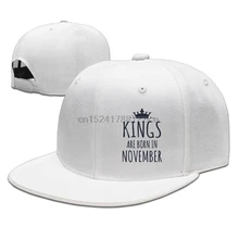 Kings Are Born In November FGrayion плоская мужская бейсбольная Кепка