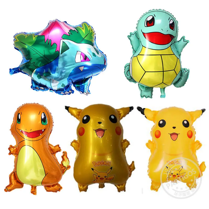 Liquidación Globo de Pokemon sueño tema suministros de decoración para fiesta globo de Pikachu de chico de la fiesta de cumpleaños de bolsillo Elf combinación globo regalo r0QK3mEQNrR