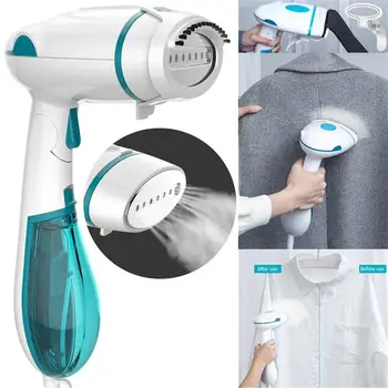 

HOMEMAXS 140ml Portable Garment Steamer Handheld Clothes Steamer Wrinkle Release Remover for Home Travel UK Plug