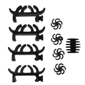 

9 In 1 Archery Bow Dampener Kit Stabilizers / Silencers For Compound Bows