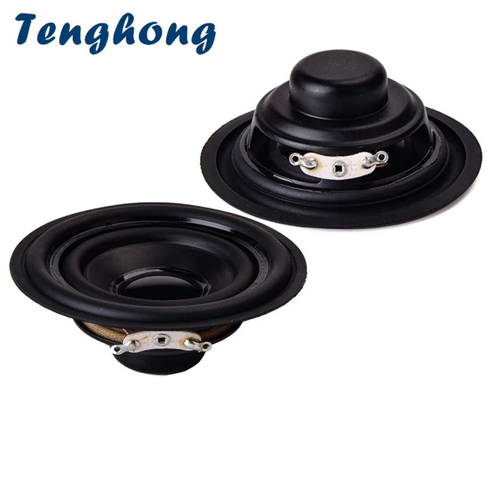 

Tenghong 2pcs 50MM 16 Core 3Ohm 5W Waterproof Speaker NdFeB Magnet Full Range Speaker Unit Bluetooth Speaker With Sleeve 67MM