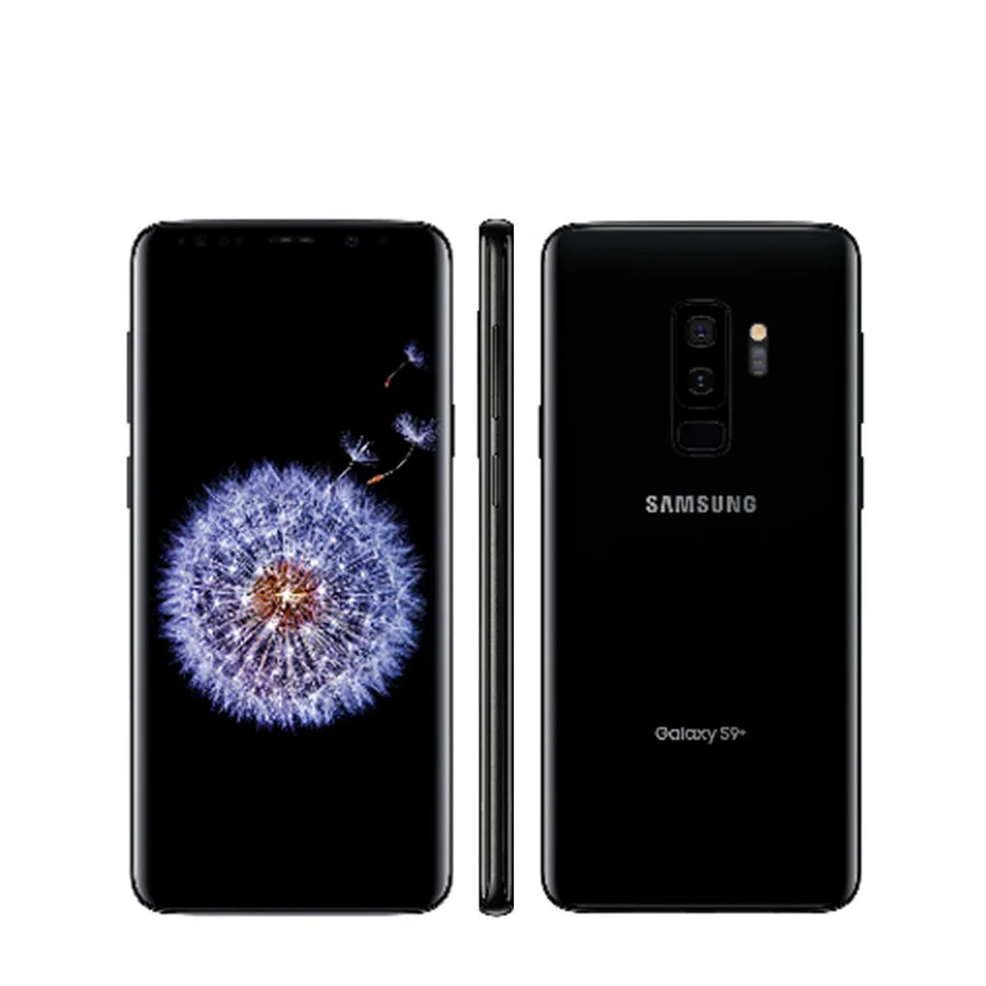 Samsung Galaxy S9 Plus S9+ NFC G965F,, четыре ядра, 6,2 дюймов, двойной 12 МП, 6 ГБ ram, 64 ГБ rom, Snapdragon 845, отпечаток пальца, сотовый телефон